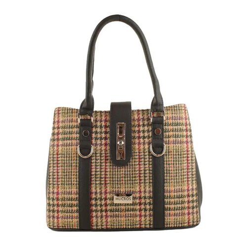 Bolso mediano lana y piel JESSICA 391