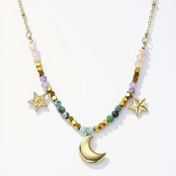 Collar de acero inoxidable LUNA