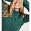 Jersey Aran de lana estilo Knightstown beige