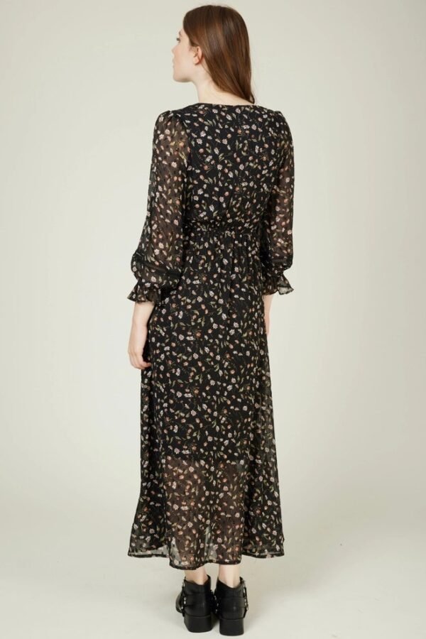 Vestido largo floral