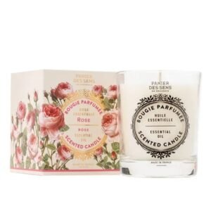 Vela perfumada 180g Rosa