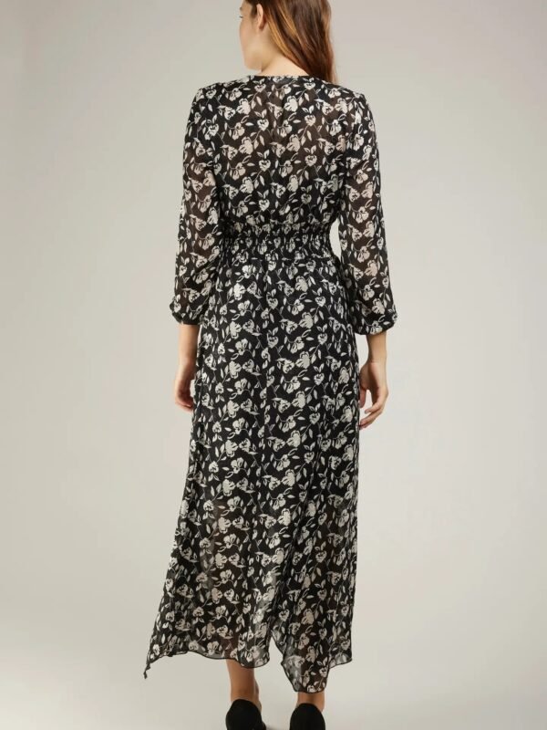 Vestido floral largo