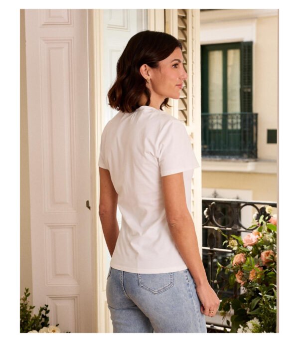 Camiseta estrellas bordadas Edna