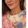 Jersey de punto estampado floral