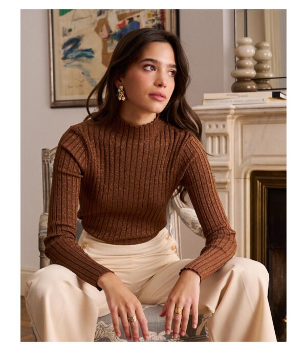 jersey-punto-lurex-marcela Jersey punto dorado