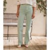 Pantalón vaquero verde menta