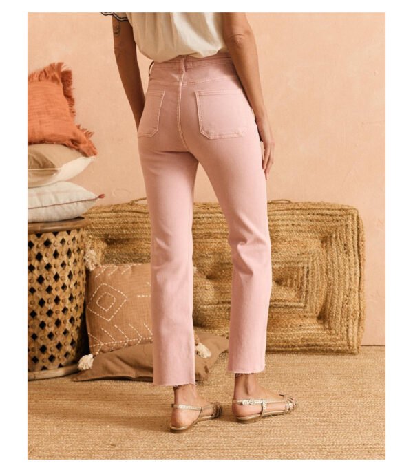 Pantalón vaquero rosa Libana