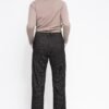 Pantalón relax-fit punto jacquard