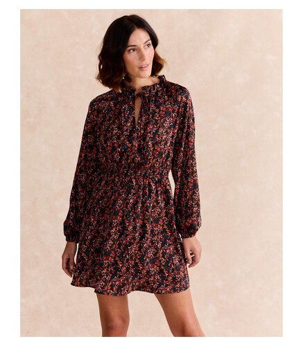 Vestido corto flores