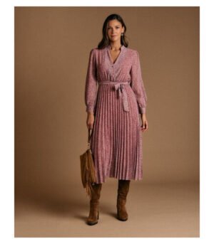 vestido-flores-malva_m Vestido largo de flores malva