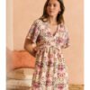 Vestido escote pico Tania