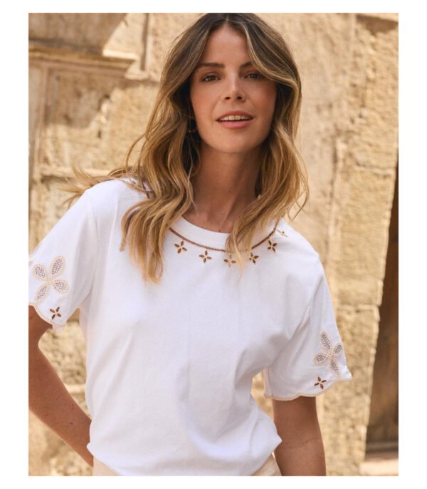 Camiseta bordado Violette