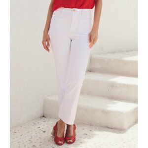 Pantalón vaquero blanco Julia