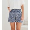 Short bordado floral