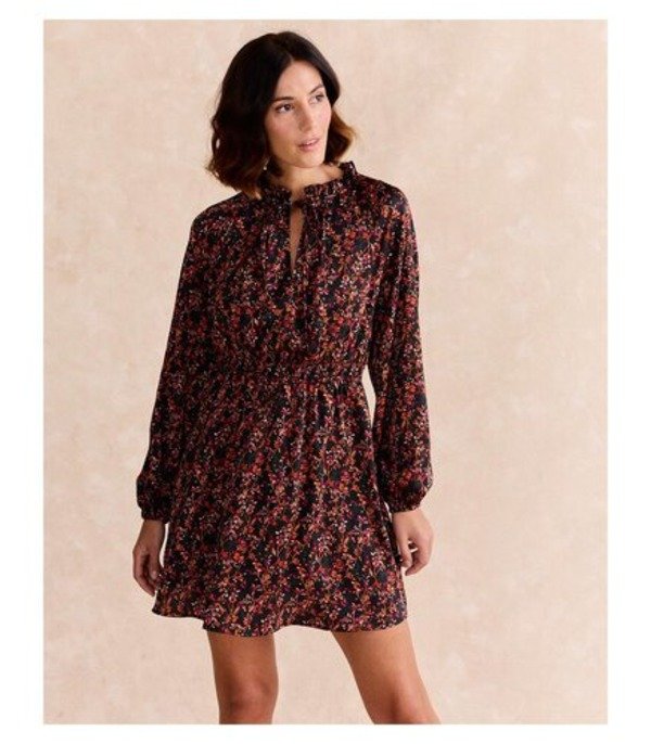Vestido corto flores