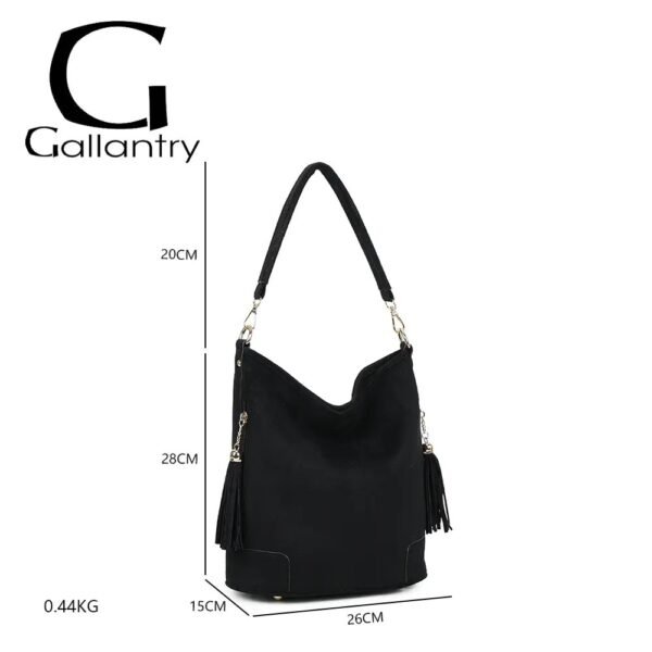 Bolso La Bohème Élégante color negro
